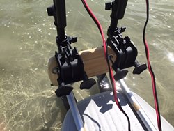 SUP PADDLE BOARD MOTOR MOUNT KIT TO INSTALL ELECTRIC TROLLING OUTBOARD ...