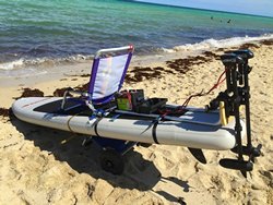 SUP PADDLE BOARD MOTOR MOUNT KIT TO INSTALL ELECTRIC TROLLING OUTBOARD ...