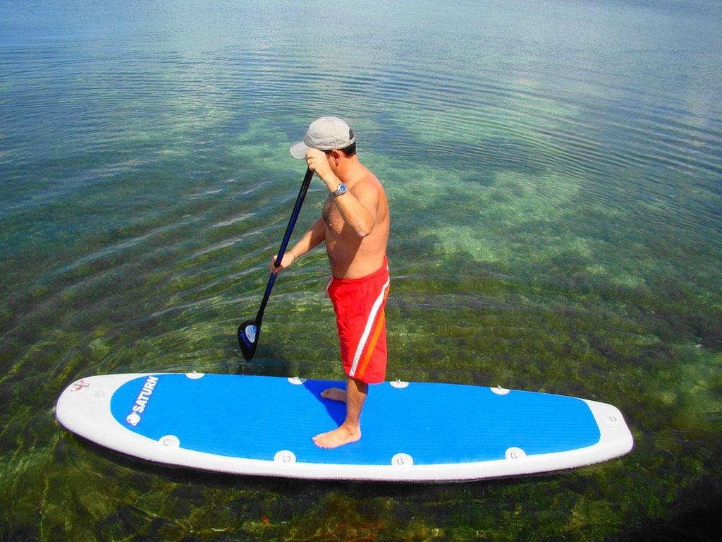 11FT SATURN INFLATABLE STAND UP PADDLE BOARD KAYAK SOT330