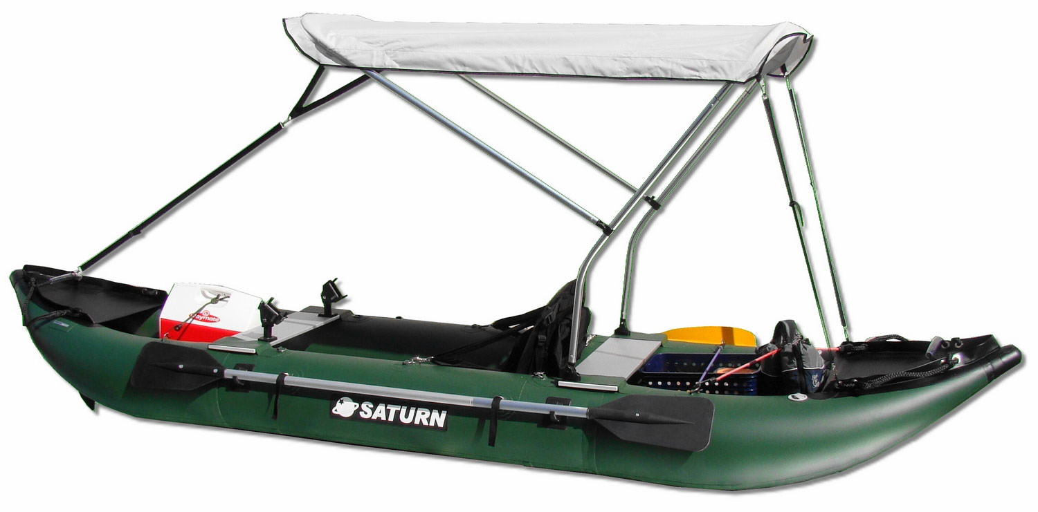 Buy SATURN 13' Pro-Angler Fishing Inflatable Kayaks FK396. Great