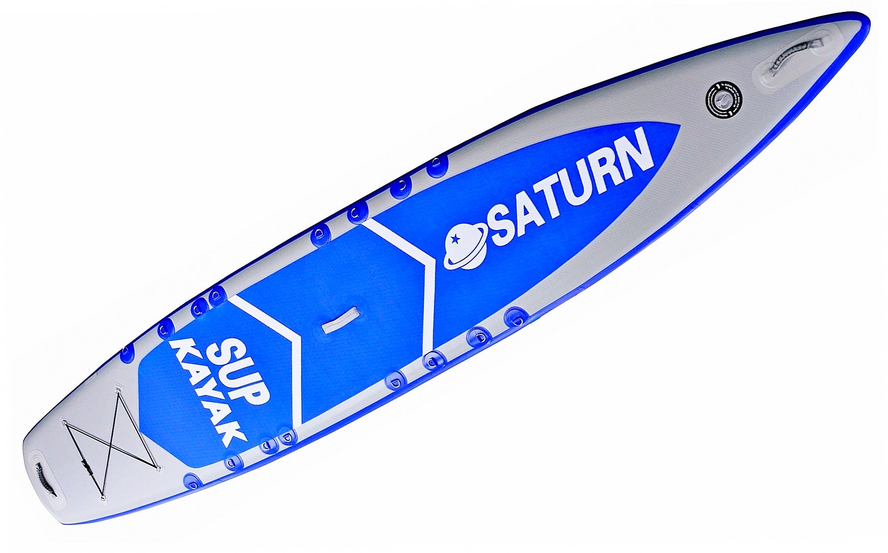 13.5' Inflatable SUP Paddle Board. Tandem Inflatable Kayak for 1-2