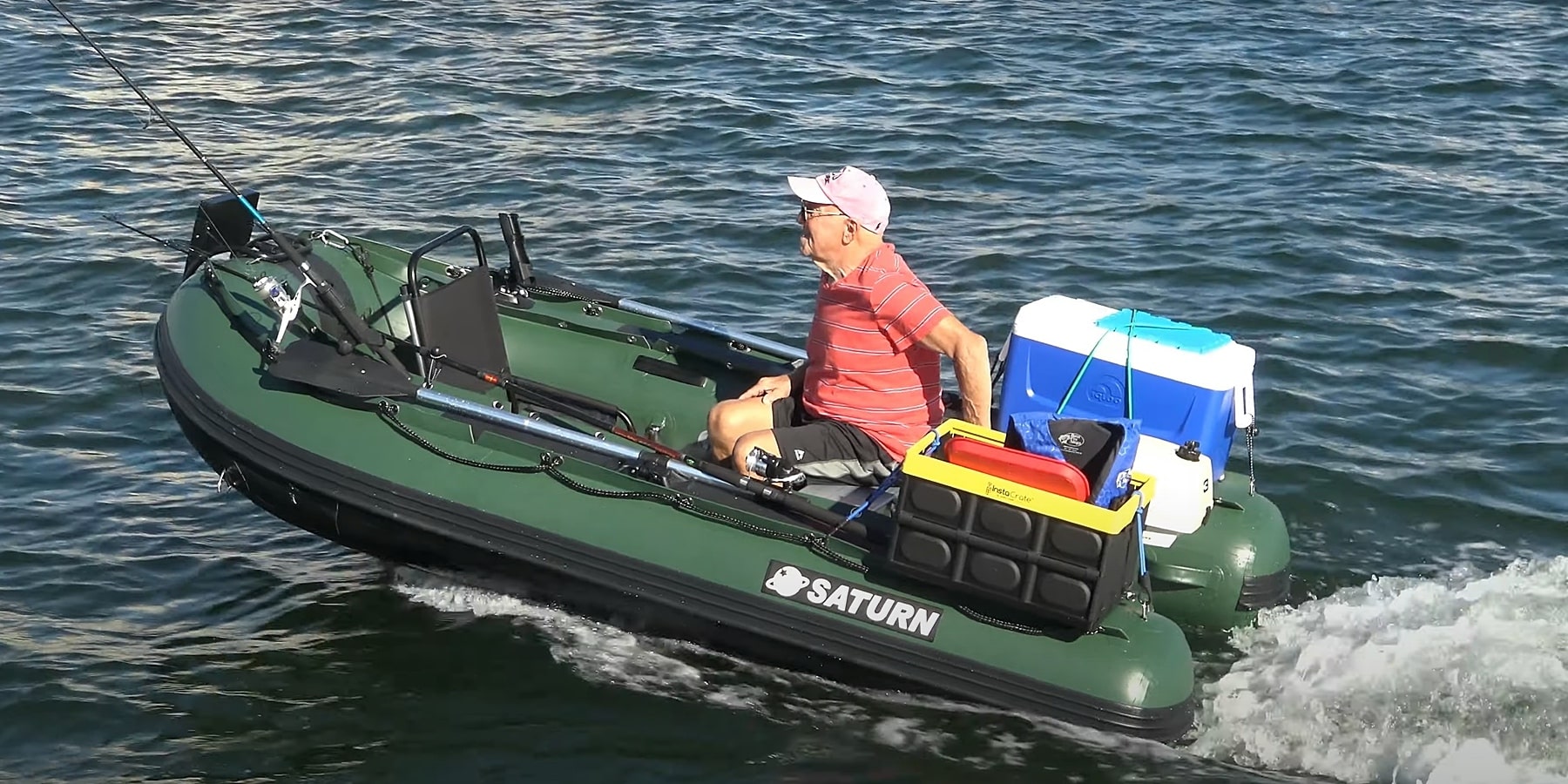 10' Saturn Inflatable Fishing Boat FB300