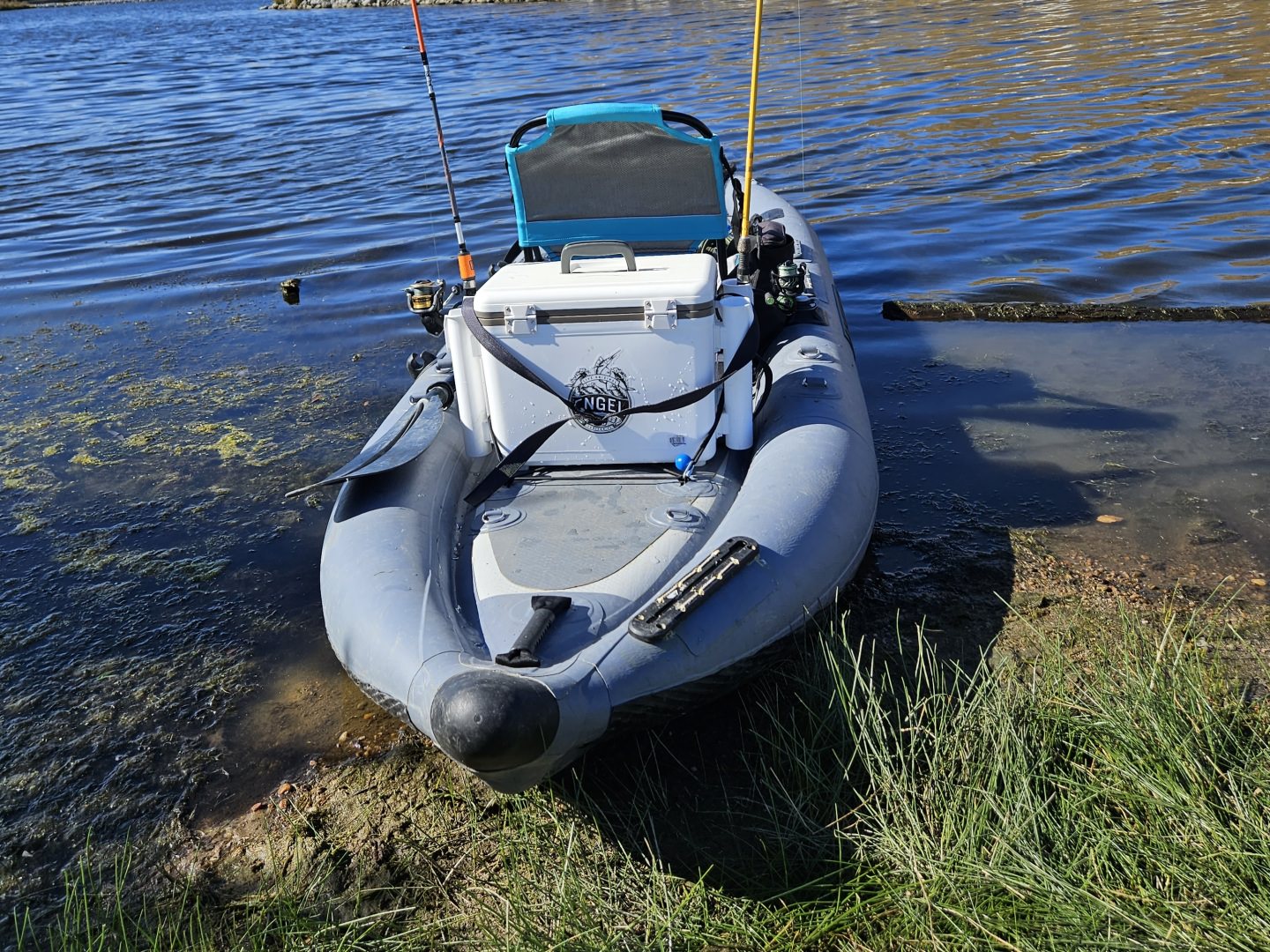 12' Saturn Extra Heavy-Duty Inflatable Fishing Kayak. Double