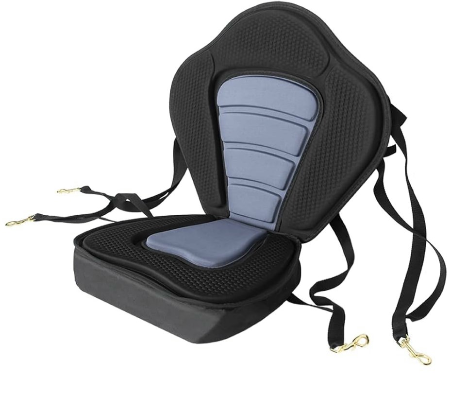 Deluxe Fishing Kayak Seat Plus Removable Cushion