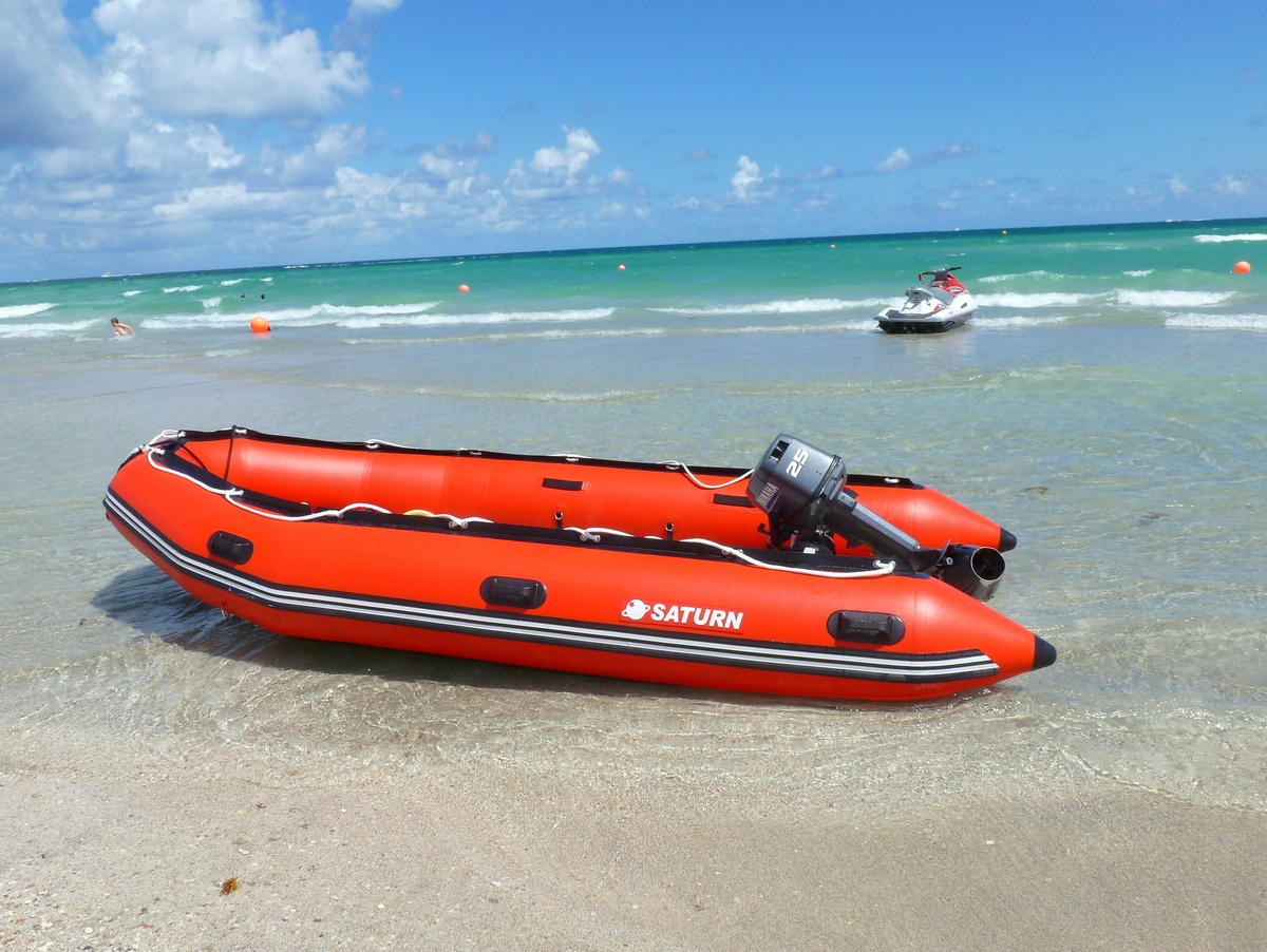 14' Inflatable Sport Boat For Fishing, Rescue, Scuba, Diving, Family Fun