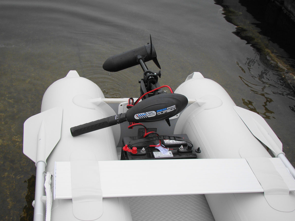 Portable 55Lbs Electric Trolling Motor for Kayak, Inflatable Boat