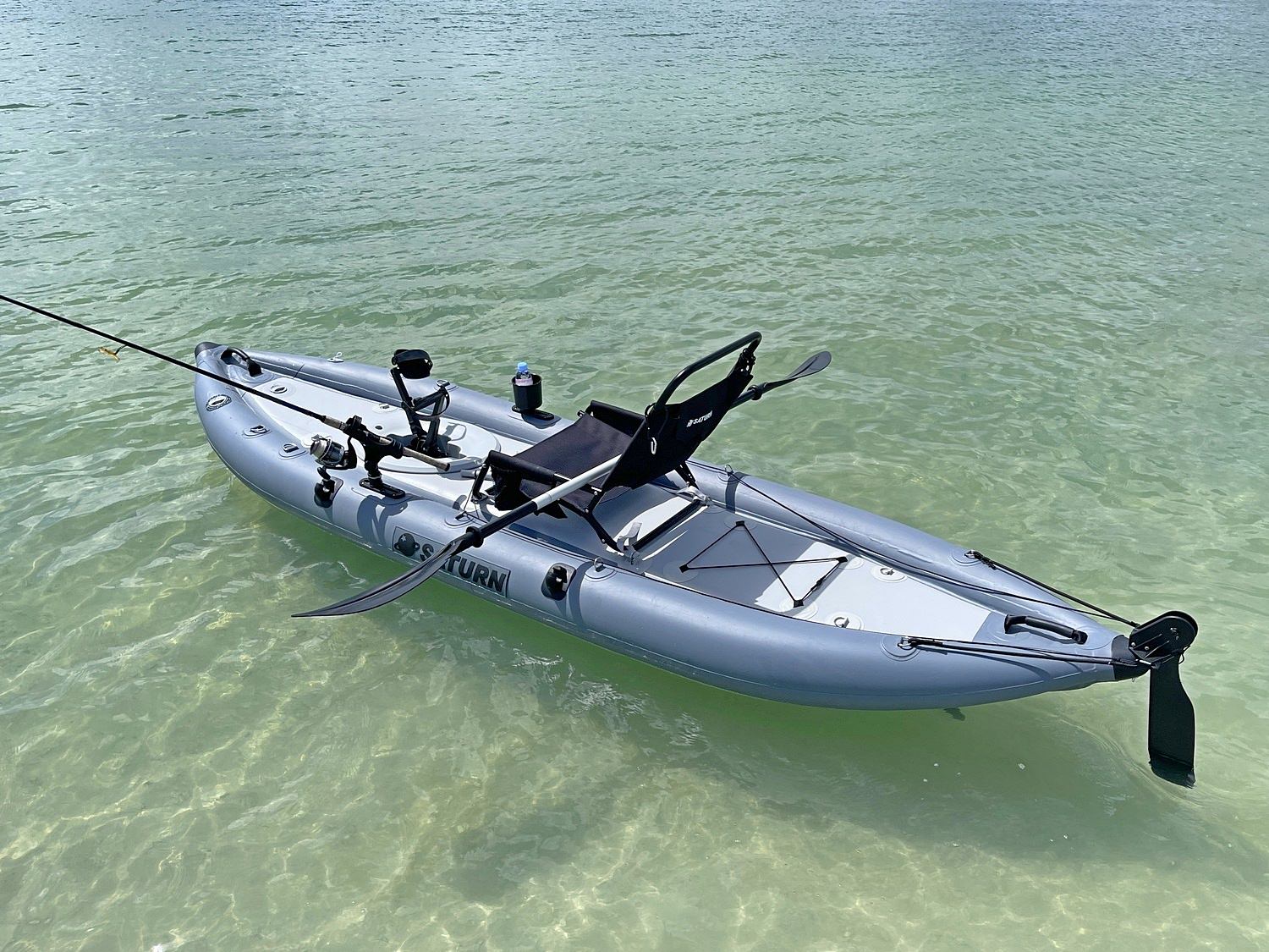  Inflatable Boat Fishing Rod Holder Stickable Kayak
