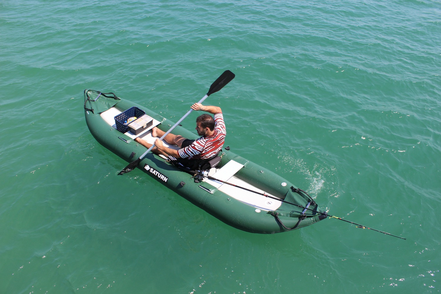 Saturn Ocean PRO-Angler Inflatable Fishing Kayaks.