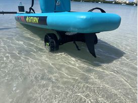 Saturn Travel Kayak on a lake