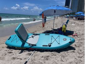 Saturn Travel Kayak on a beach