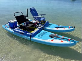 Optional beach chairs installed