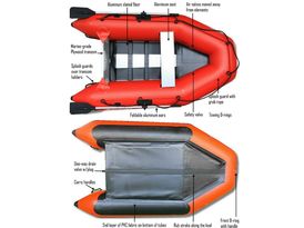 Saturn Slated Floor Inflatable Boat SS260