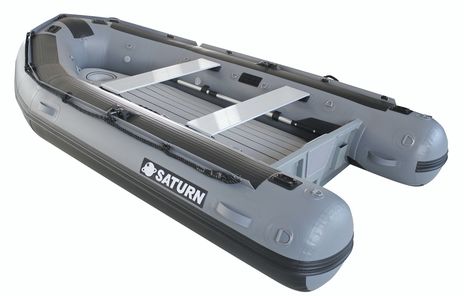 Saturn 11' Extra Heavy Duty Inflatable Boat with Aluminum Transom XHD330