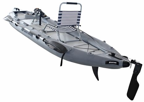 12' Inflatable Pedal Kayak PK365 V2.0 with Optional Rudder Lever