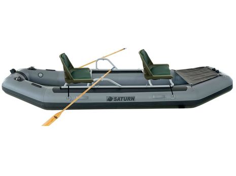 Fly Fishing Raft FR380 with rowing frame installed