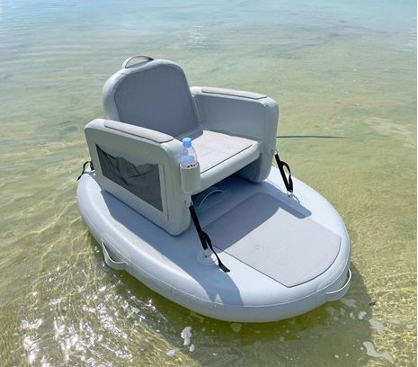 Portable Personal Island With Inflatable Chair   Portable Island Chair Main.JPG